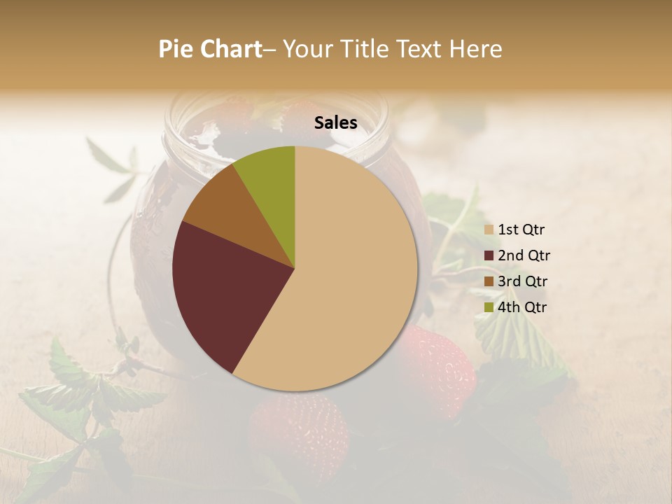 Strawberry Snack Diet PowerPoint Template