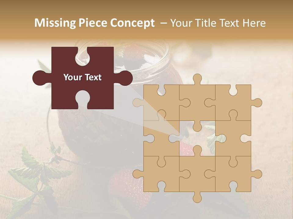 Strawberry Snack Diet PowerPoint Template