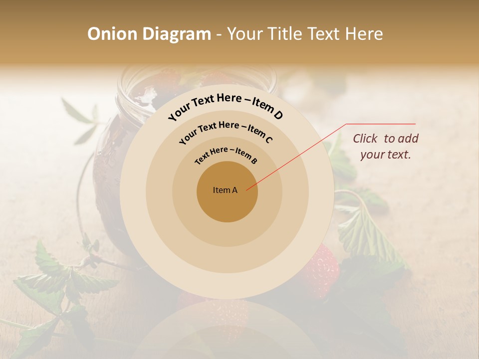 Strawberry Snack Diet PowerPoint Template