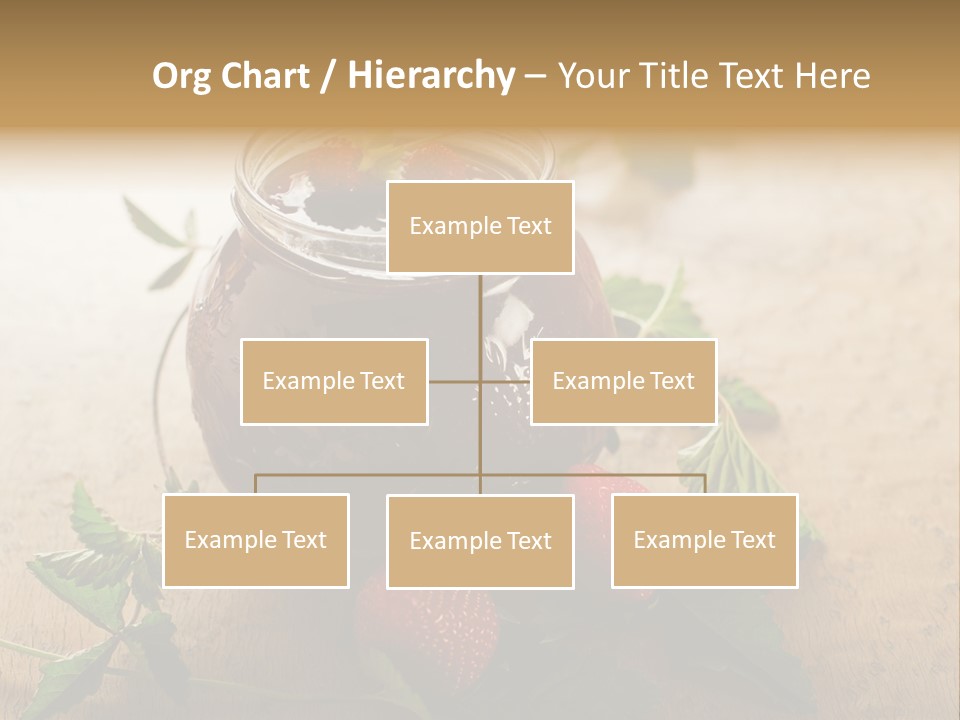 Strawberry Snack Diet PowerPoint Template