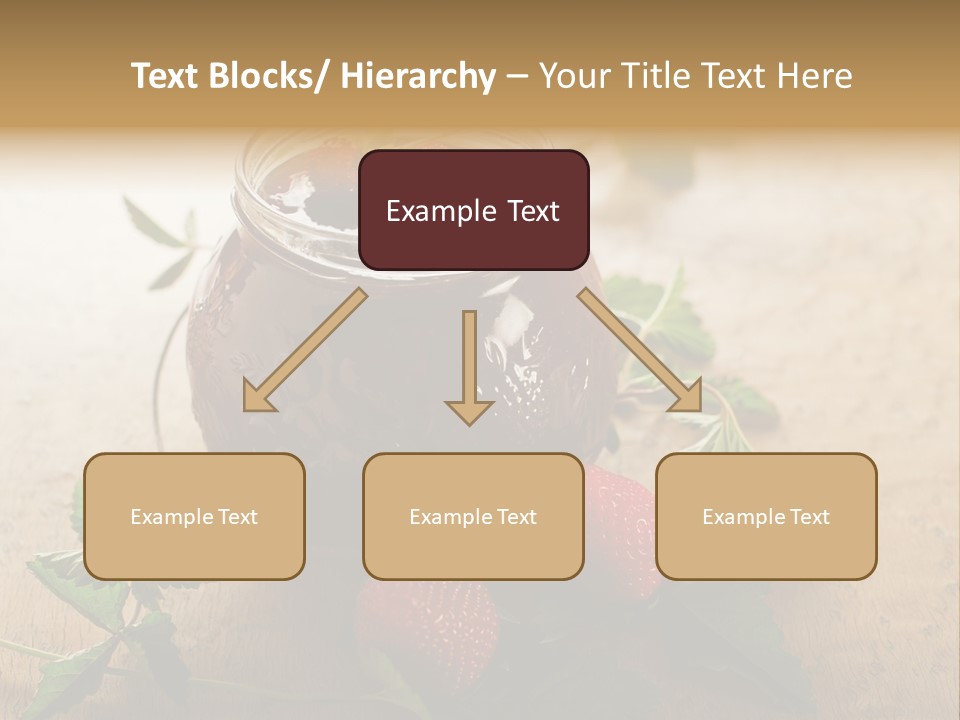 Strawberry Snack Diet PowerPoint Template