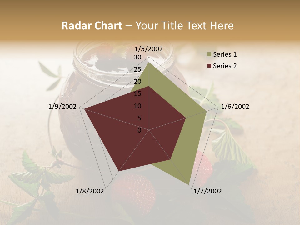 Strawberry Snack Diet PowerPoint Template
