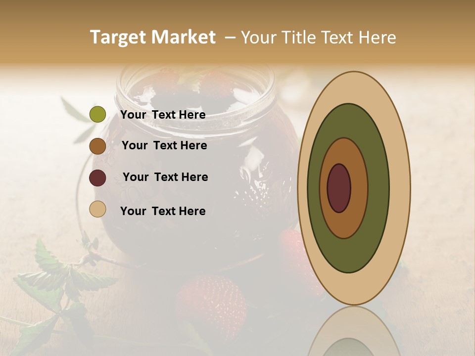 Strawberry Snack Diet PowerPoint Template