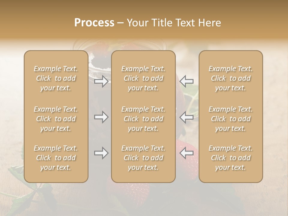 Strawberry Snack Diet PowerPoint Template