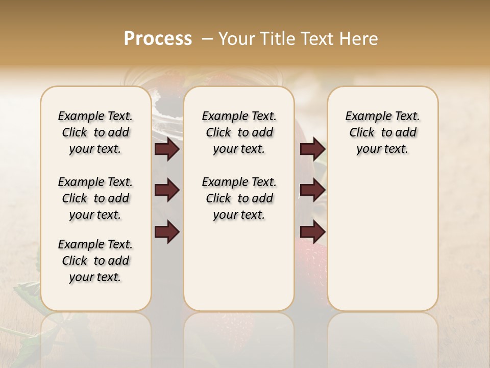 Strawberry Snack Diet PowerPoint Template