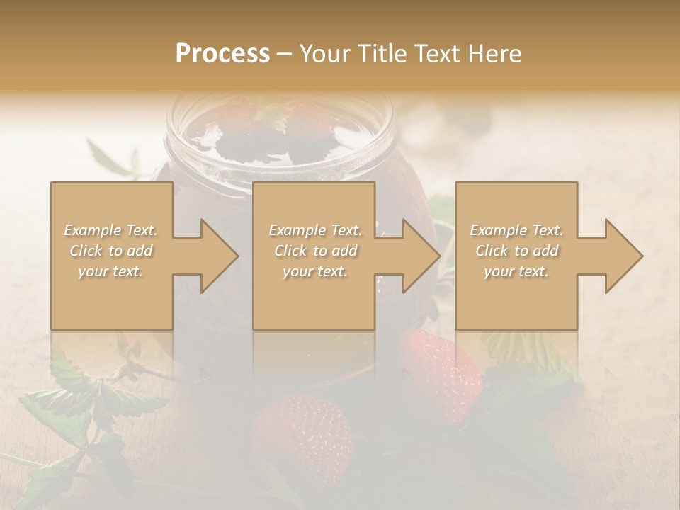 Strawberry Snack Diet PowerPoint Template