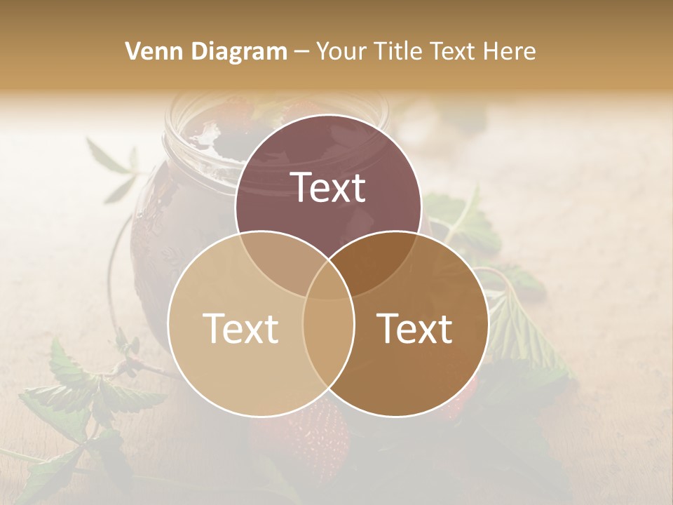 Strawberry Snack Diet PowerPoint Template