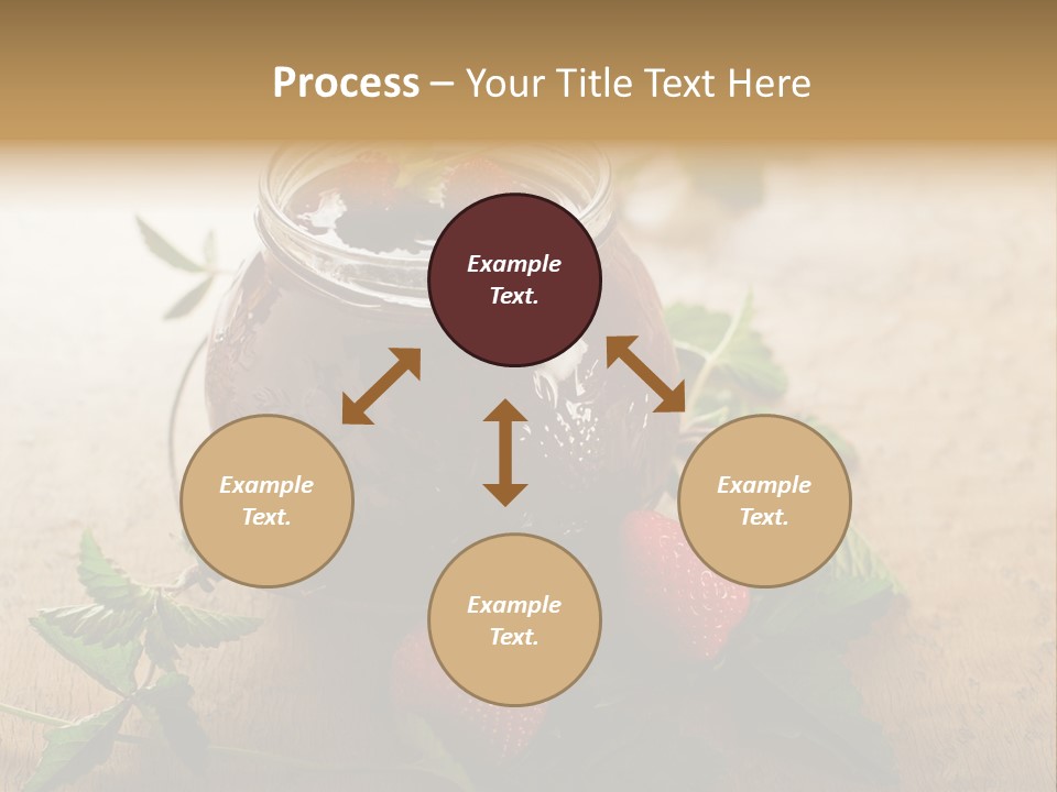 Strawberry Snack Diet PowerPoint Template