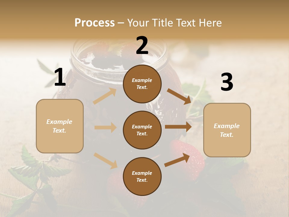 Strawberry Snack Diet PowerPoint Template