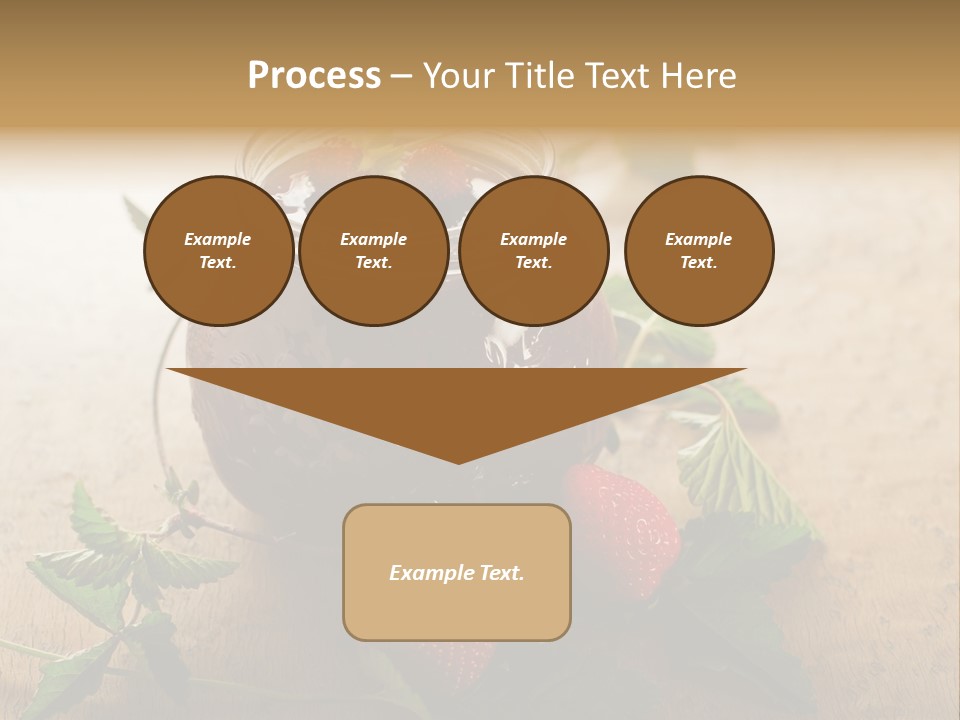 Strawberry Snack Diet PowerPoint Template