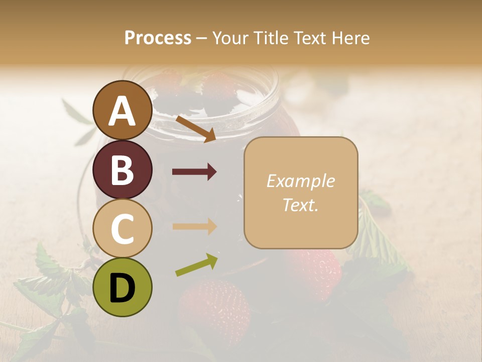 Strawberry Snack Diet PowerPoint Template
