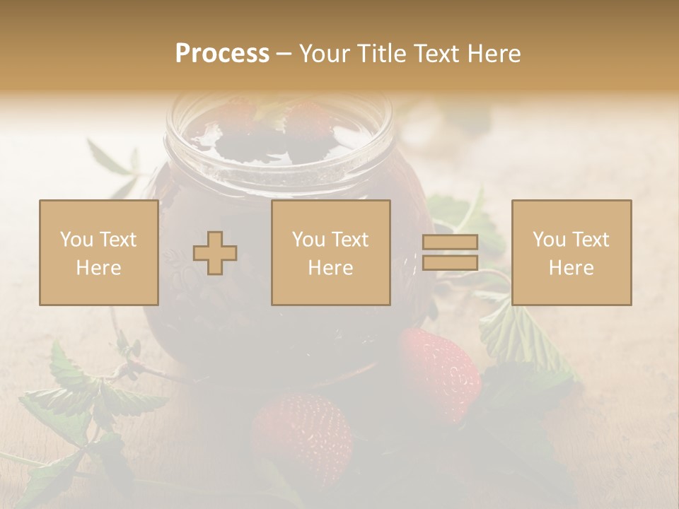 Strawberry Snack Diet PowerPoint Template
