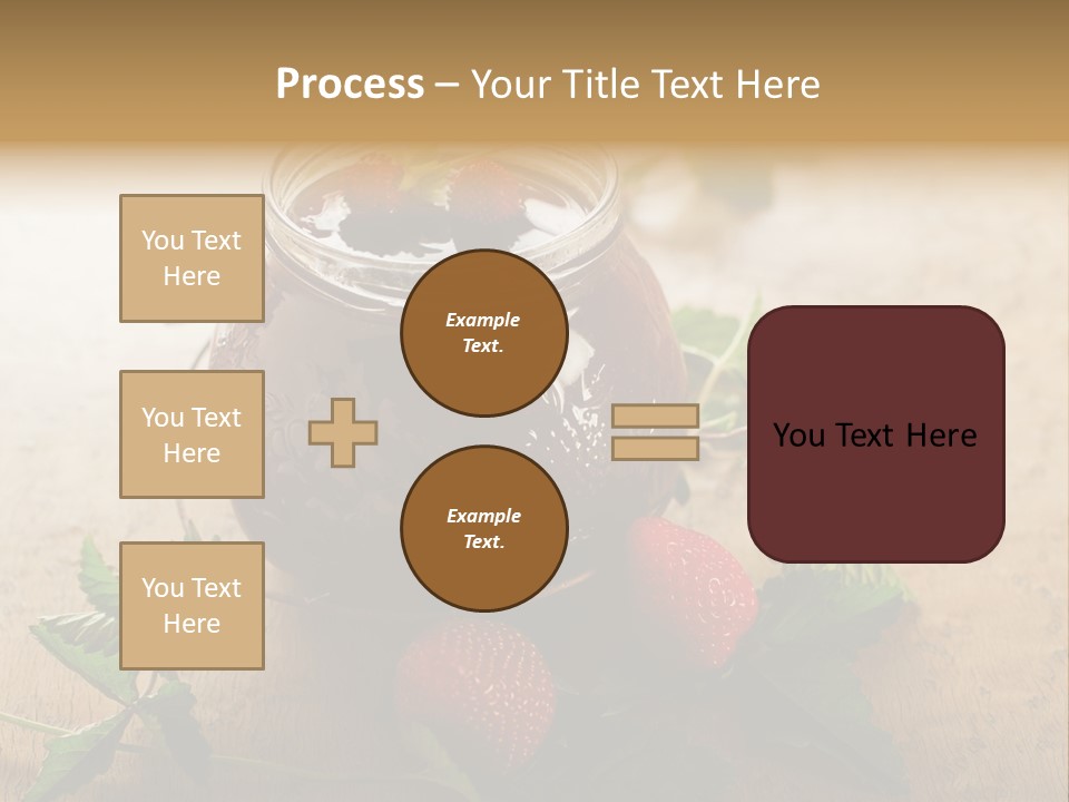 Strawberry Snack Diet PowerPoint Template