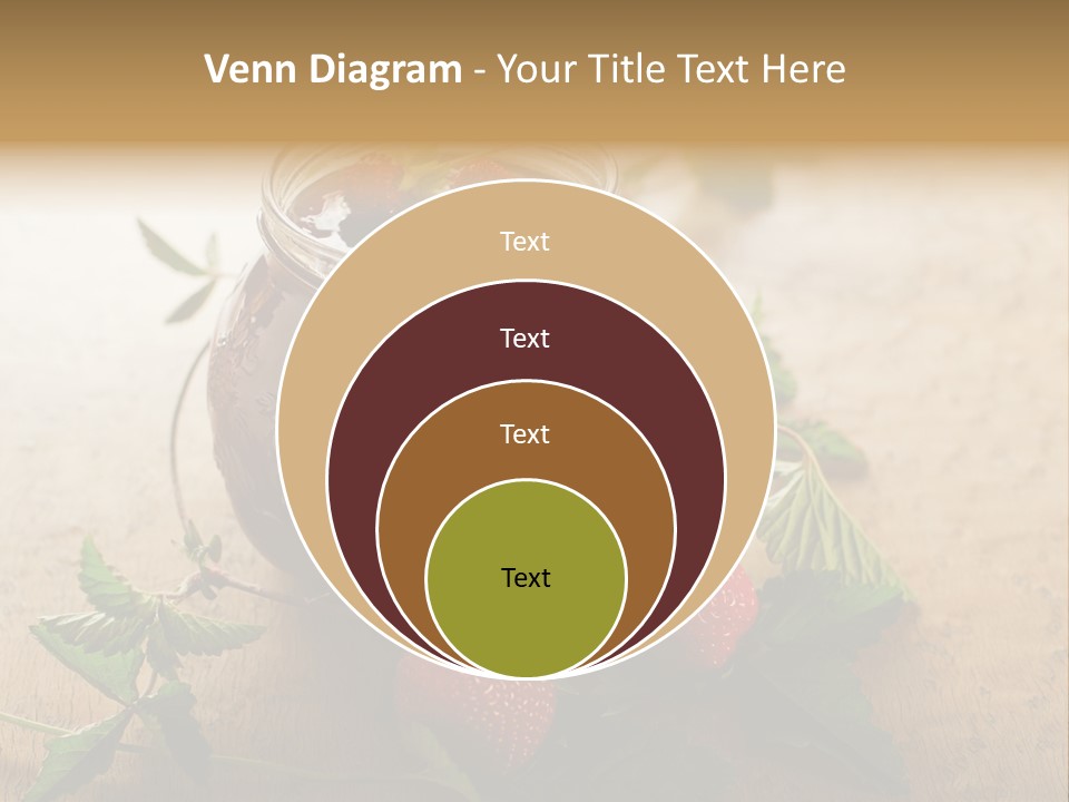 Strawberry Snack Diet PowerPoint Template