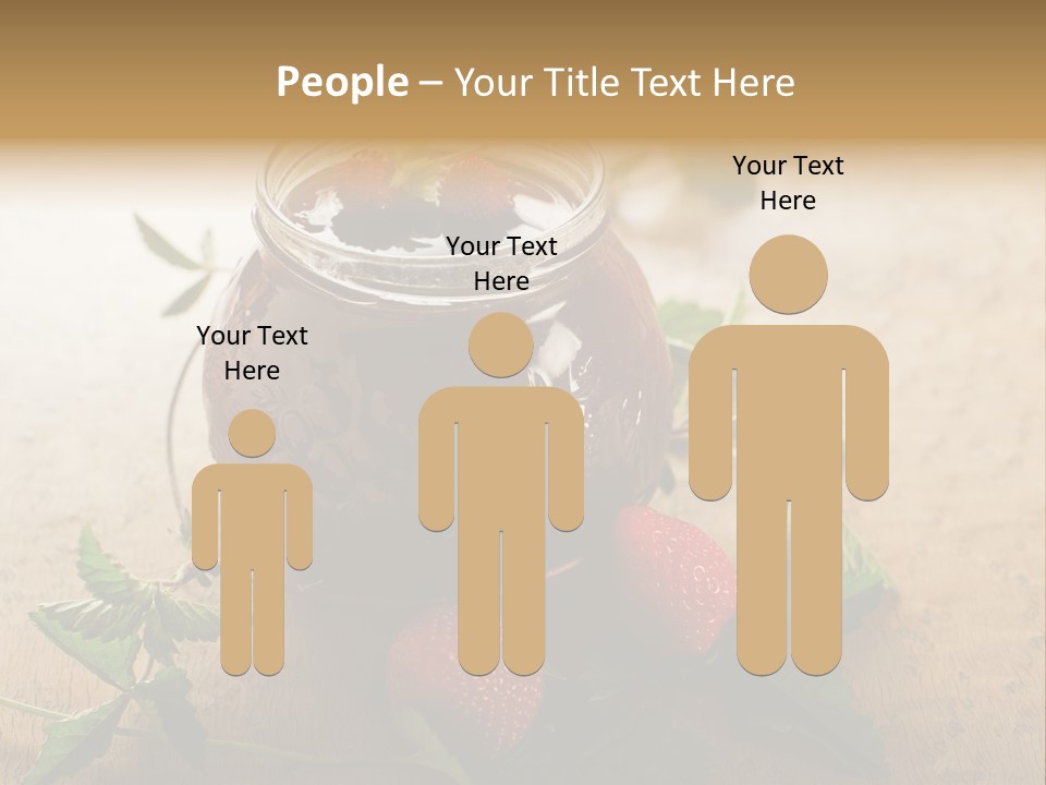 Strawberry Snack Diet PowerPoint Template