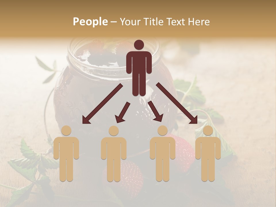 Strawberry Snack Diet PowerPoint Template