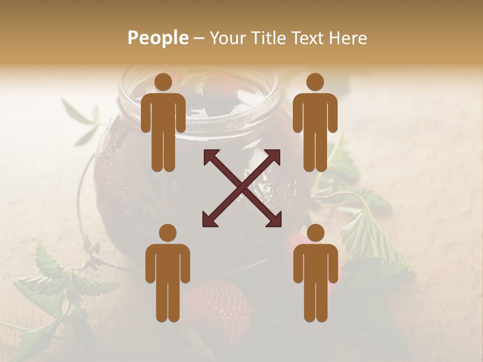 Strawberry Snack Diet PowerPoint Template