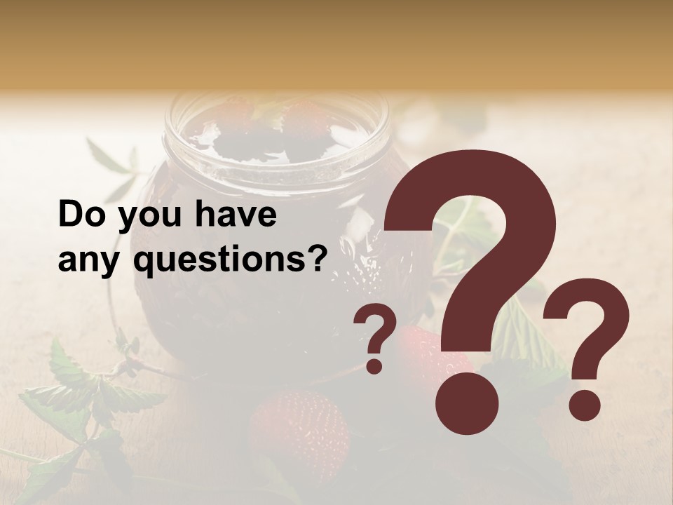 Strawberry Snack Diet PowerPoint Template