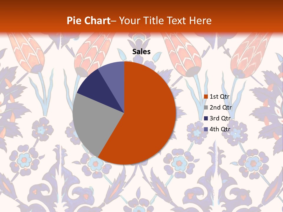 Mosaic China Tile PowerPoint Template