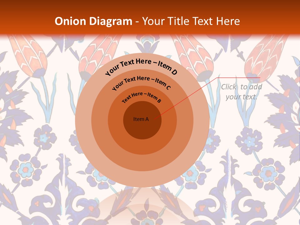 Mosaic China Tile PowerPoint Template