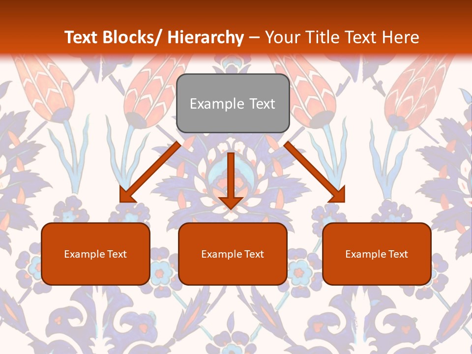 Mosaic China Tile PowerPoint Template
