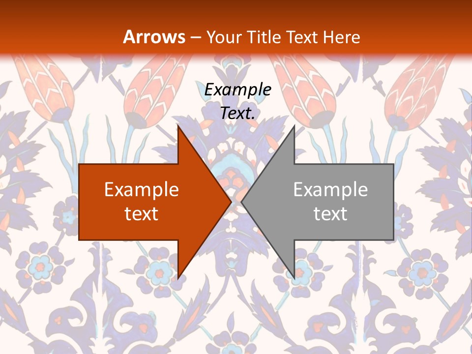 Mosaic China Tile PowerPoint Template