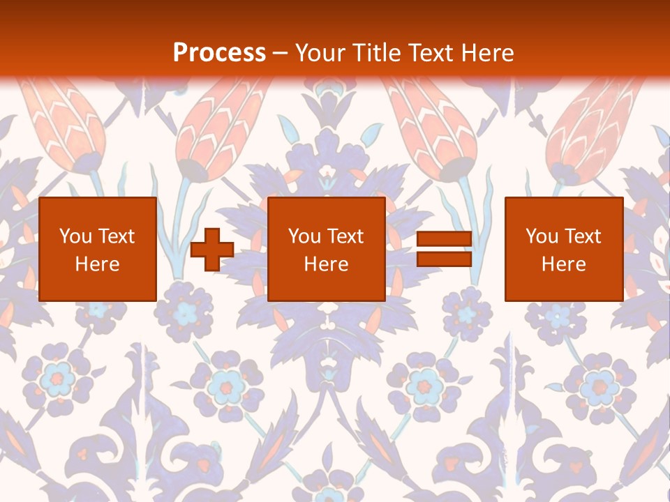 Mosaic China Tile PowerPoint Template