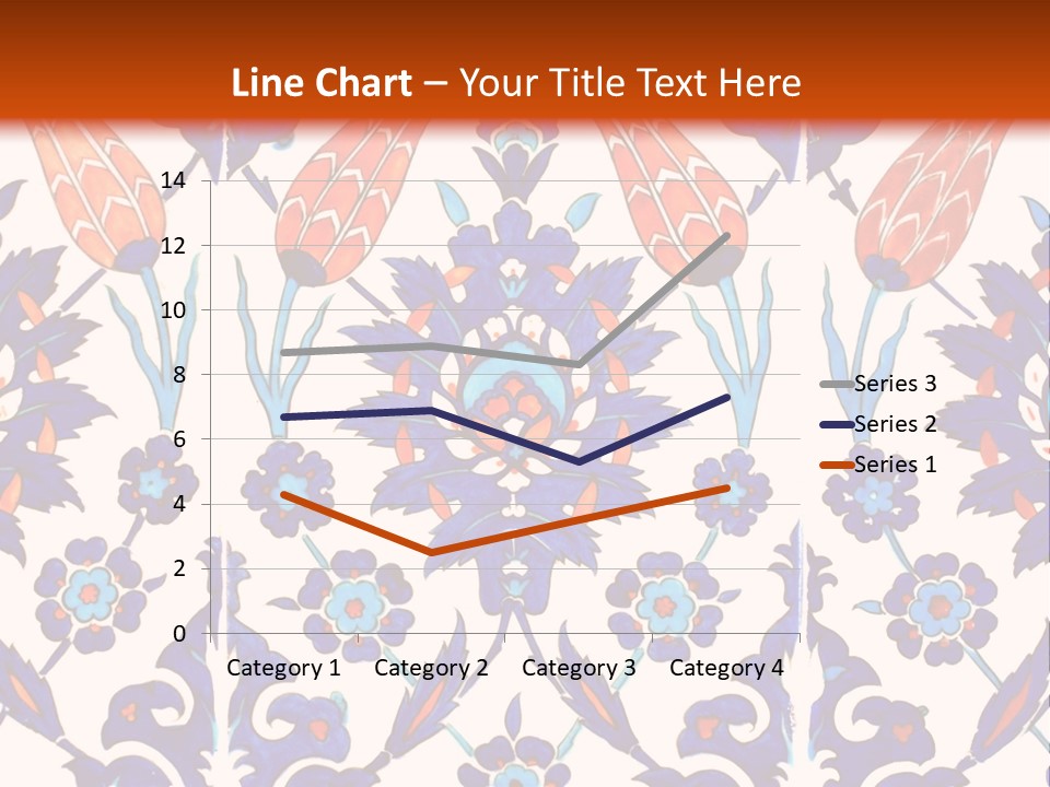 Mosaic China Tile PowerPoint Template