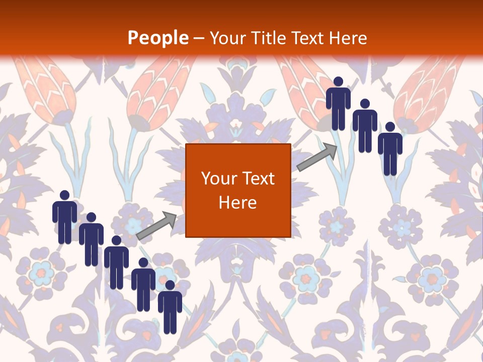 Mosaic China Tile PowerPoint Template