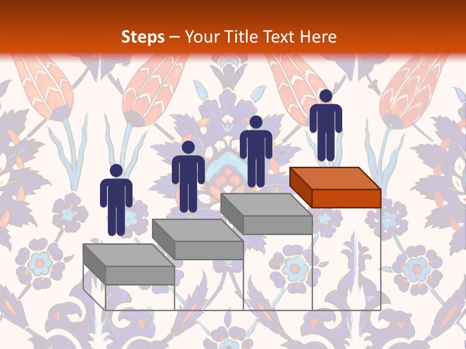 Mosaic China Tile PowerPoint Template