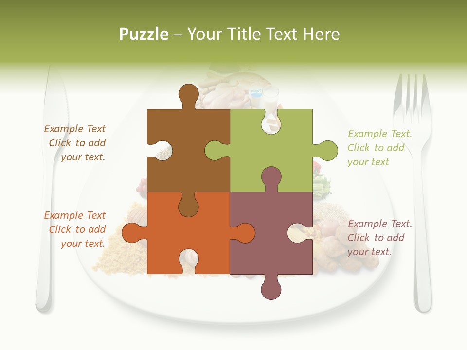 Poultry Bread Protein PowerPoint Template