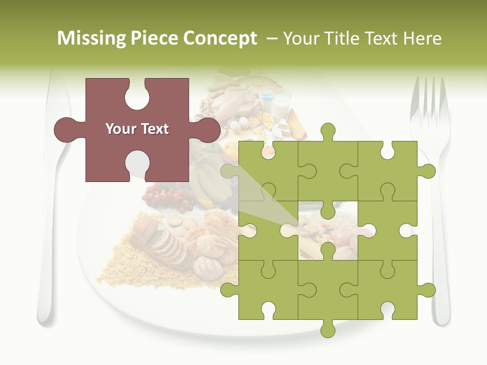 Poultry Bread Protein PowerPoint Template