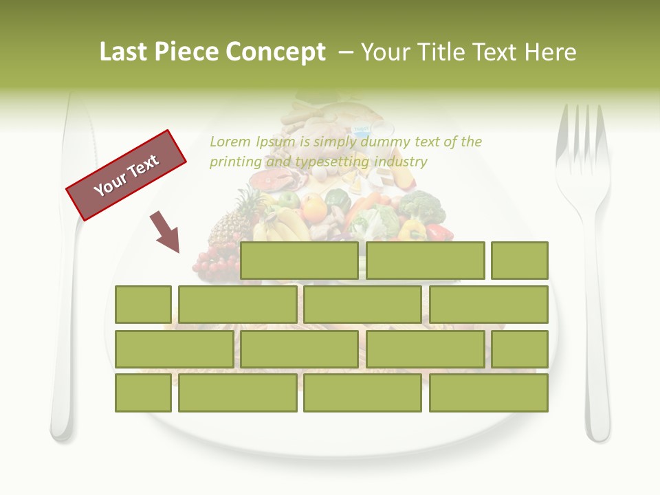 Poultry Bread Protein PowerPoint Template
