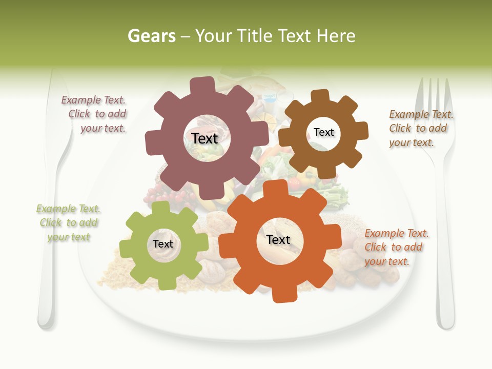 Poultry Bread Protein PowerPoint Template