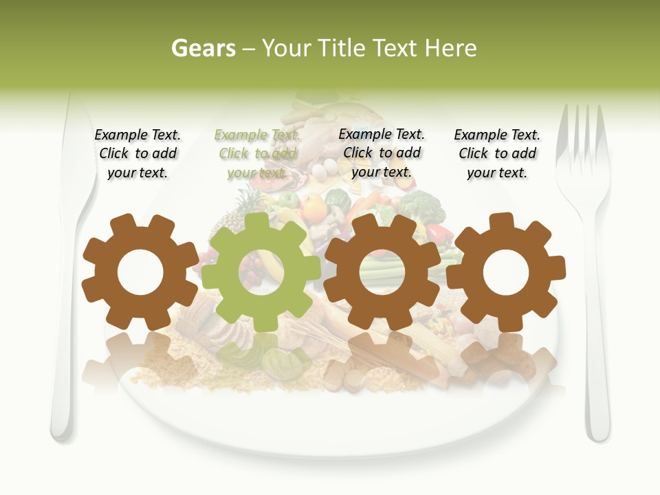 Poultry Bread Protein PowerPoint Template