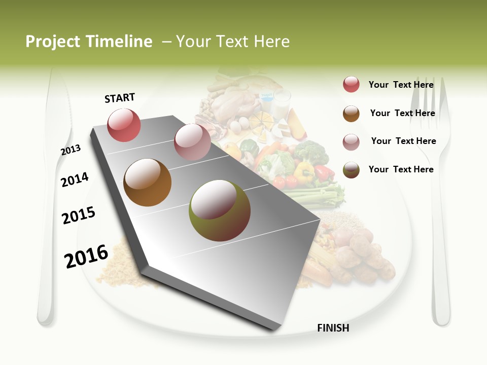 Poultry Bread Protein PowerPoint Template
