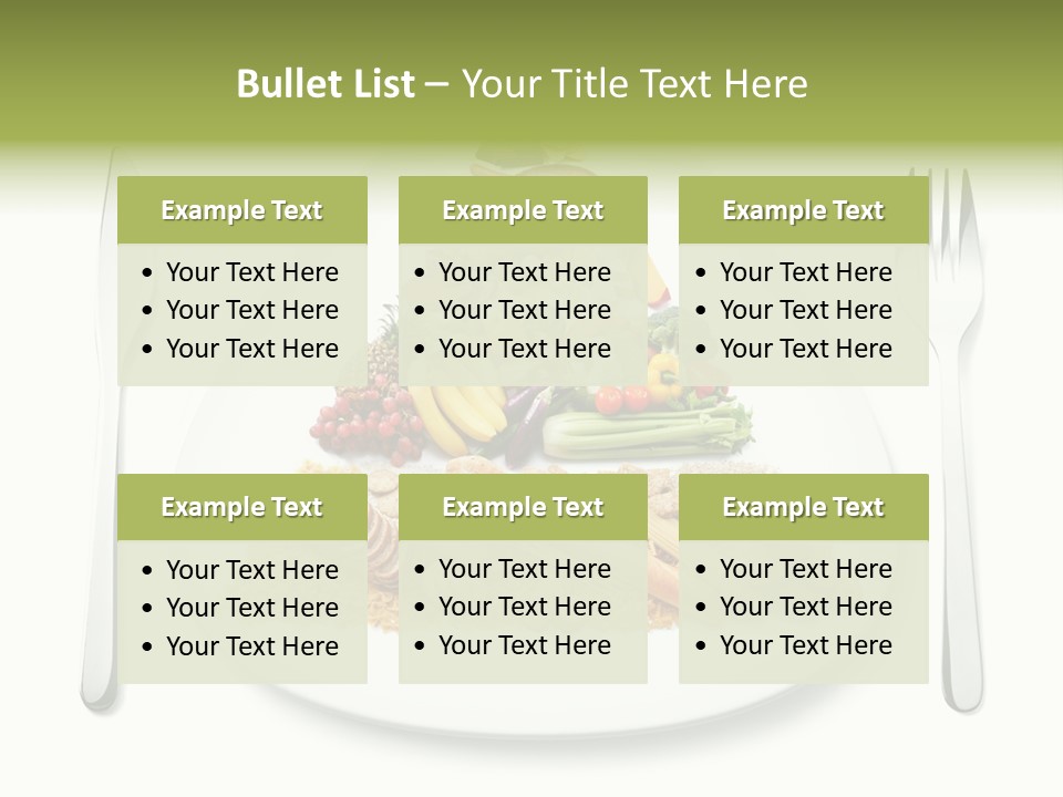 Poultry Bread Protein PowerPoint Template