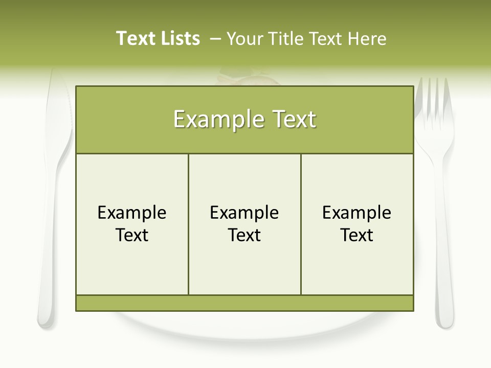 Poultry Bread Protein PowerPoint Template