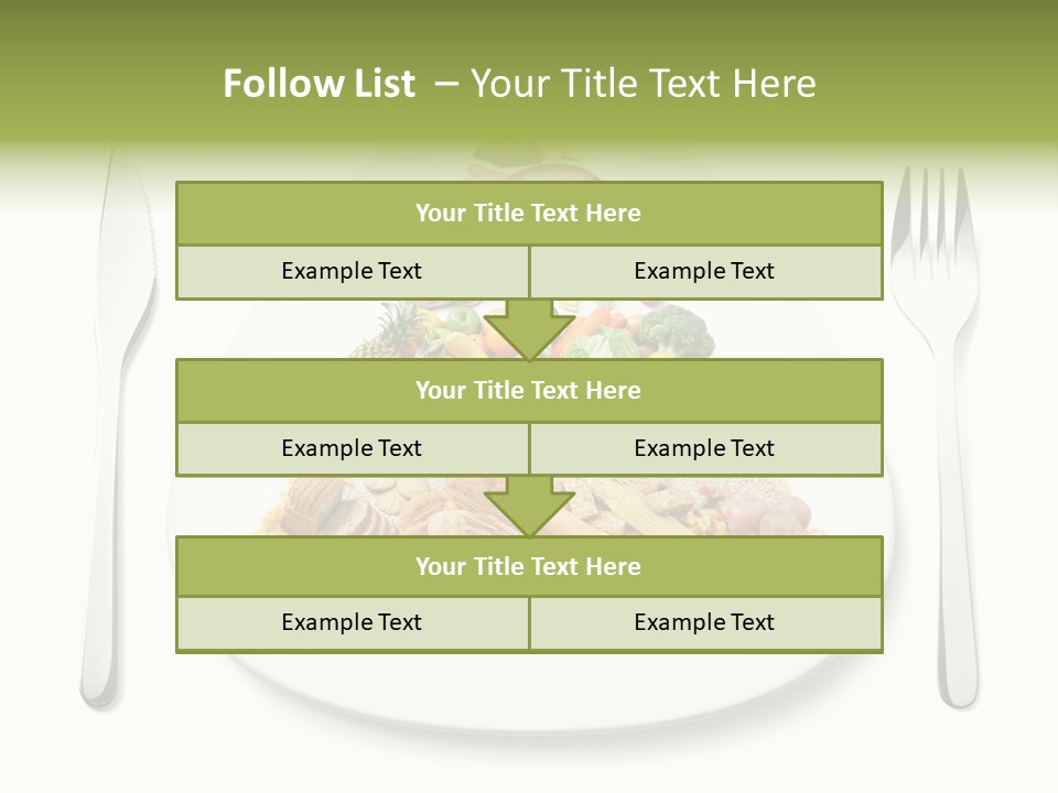 Poultry Bread Protein PowerPoint Template