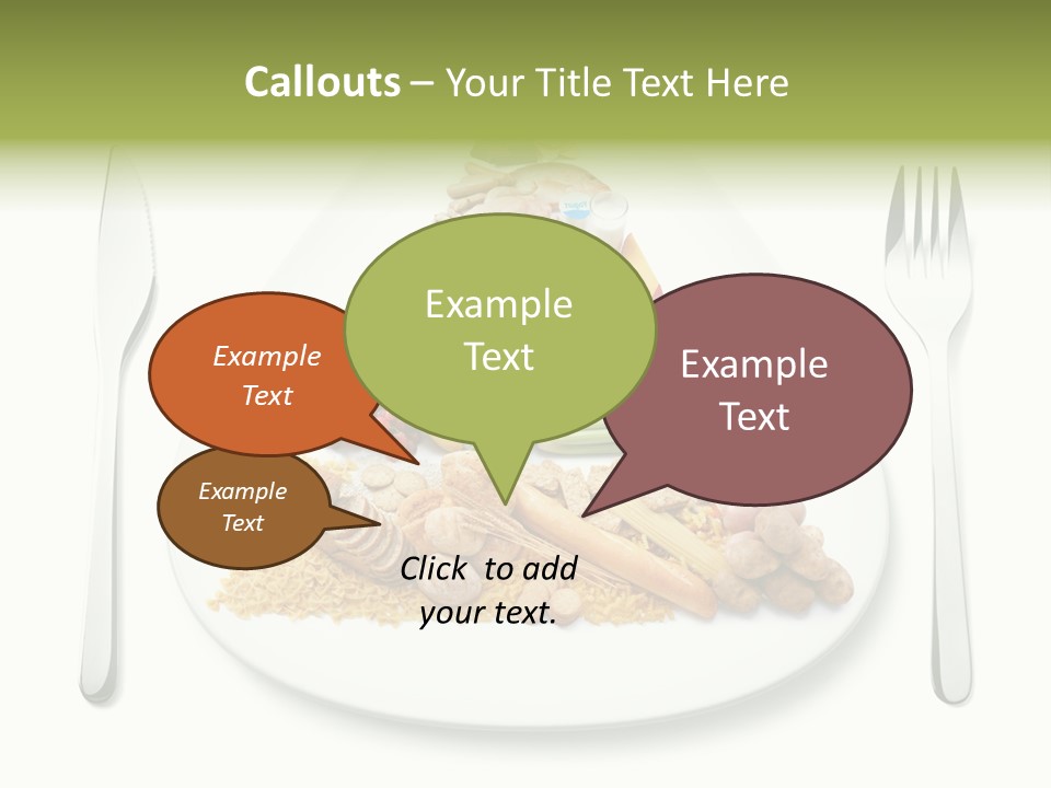 Poultry Bread Protein PowerPoint Template