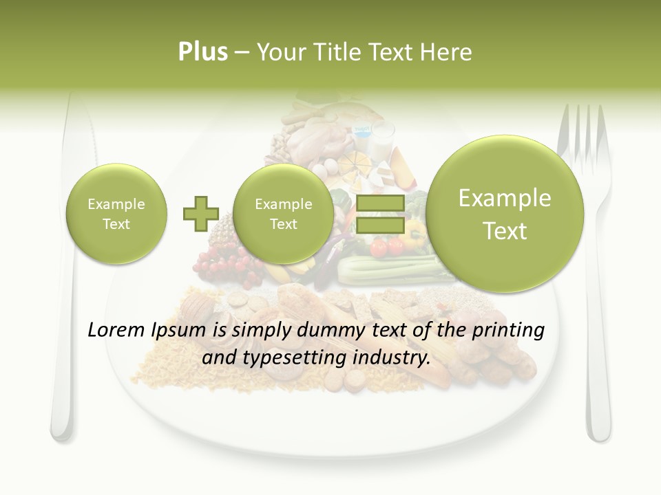 Poultry Bread Protein PowerPoint Template
