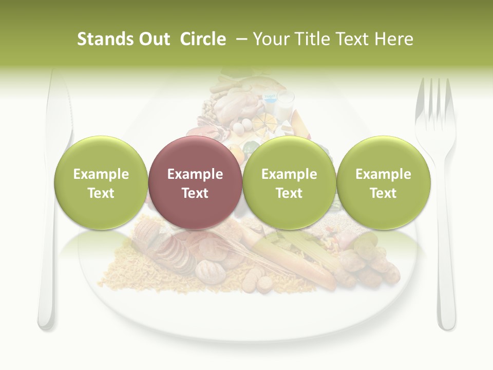 Poultry Bread Protein PowerPoint Template