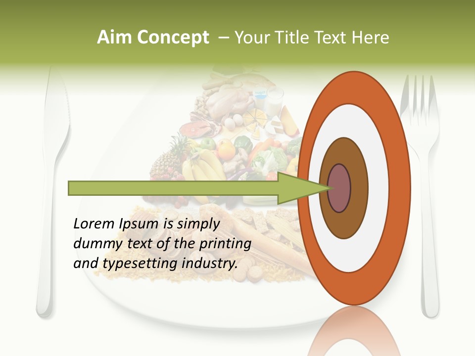 Poultry Bread Protein PowerPoint Template