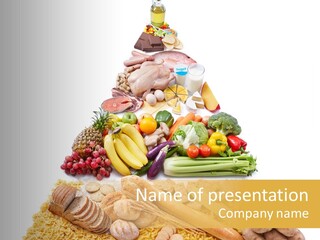 Vegetable Grain Isolated PowerPoint Template