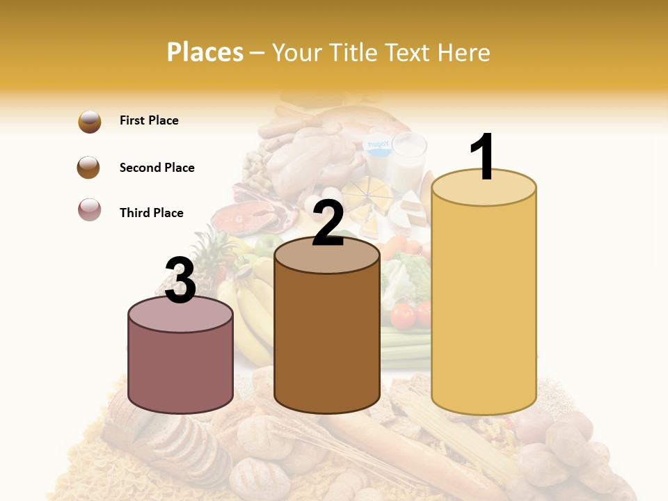 Vegetable Grain Isolated PowerPoint Template