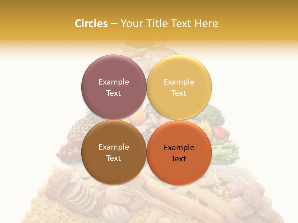 Vegetable Grain Isolated PowerPoint Template