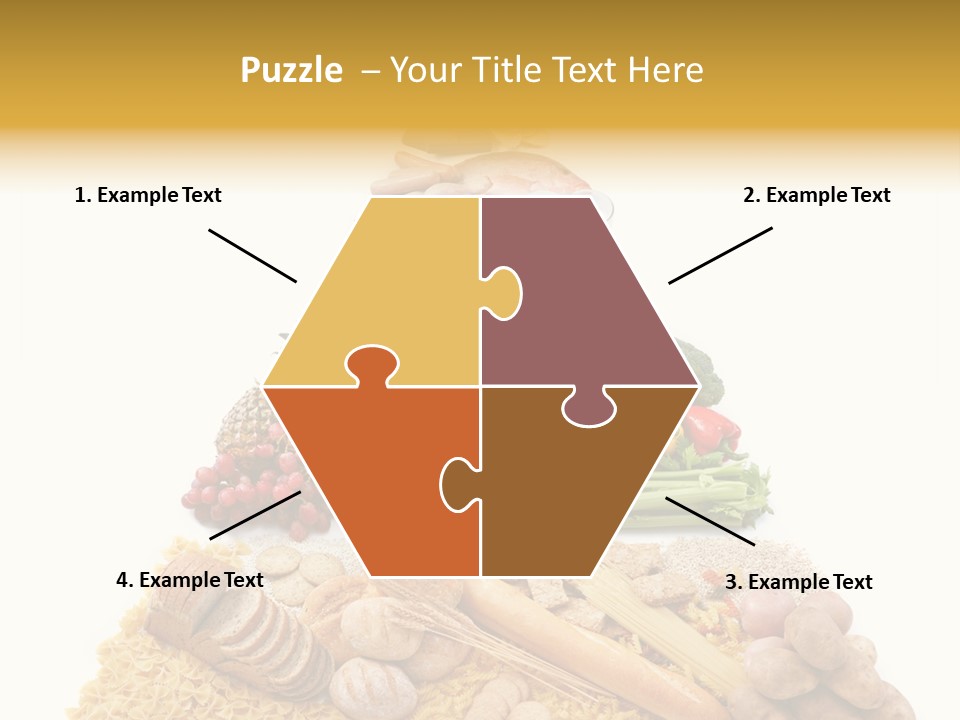 Vegetable Grain Isolated PowerPoint Template