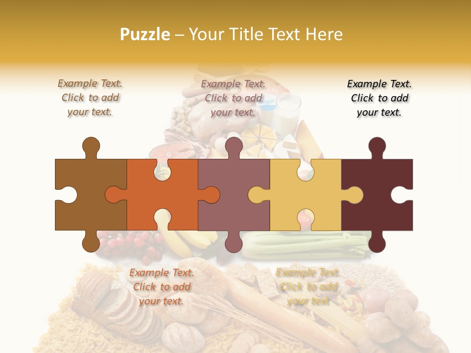 Vegetable Grain Isolated PowerPoint Template