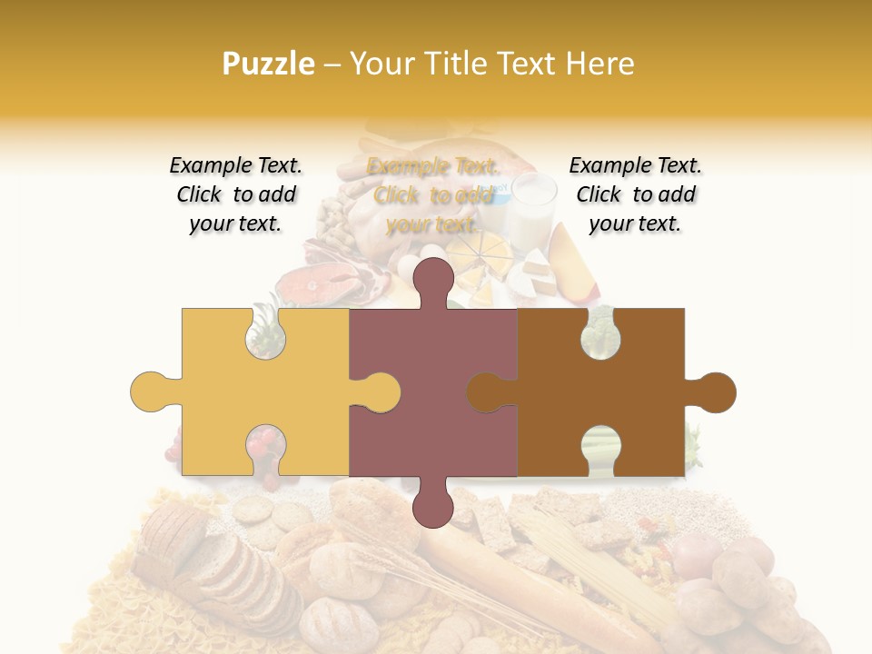 Vegetable Grain Isolated PowerPoint Template