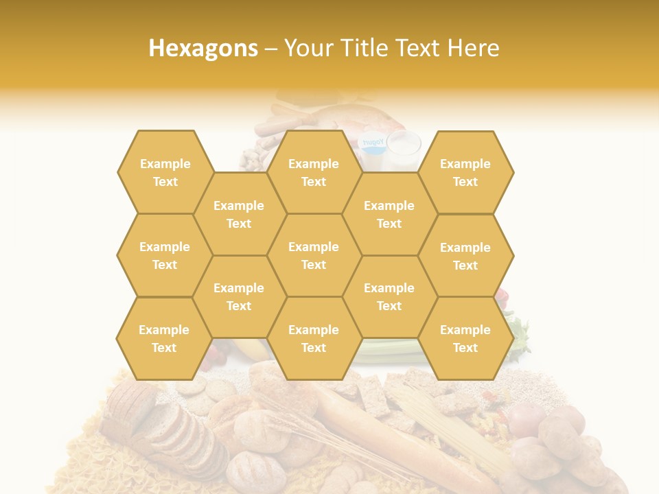 Vegetable Grain Isolated PowerPoint Template